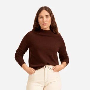 Everlane Raglan Cashmere Mockneck (xs)